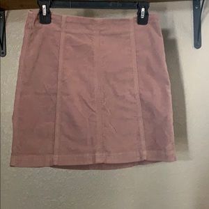 Free people corduroy skirt.